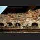 Taubenschläge in den alten Mauern des Teatro Olimpico