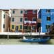 Lagune von Venedig, Burano. Lagoon of Venice. Venezia. Лагуна Венеции, Бурано