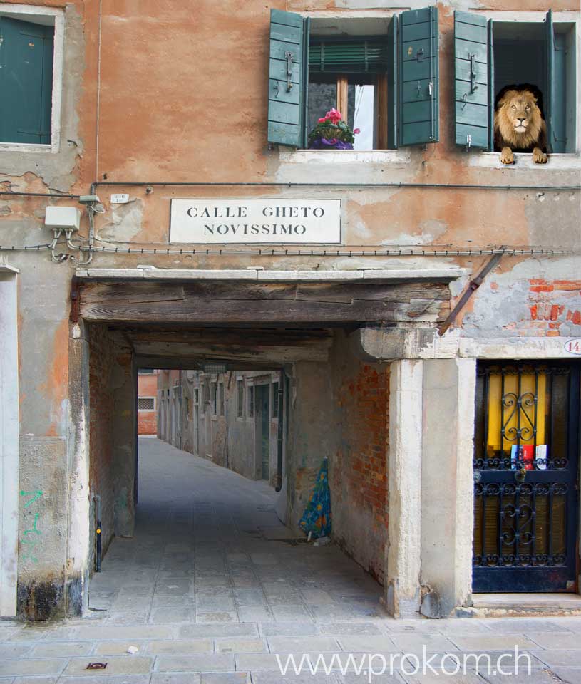 Jüdisches Ghetto, Jewish ghetto, Еврейское гетто, Ghetto ebraico