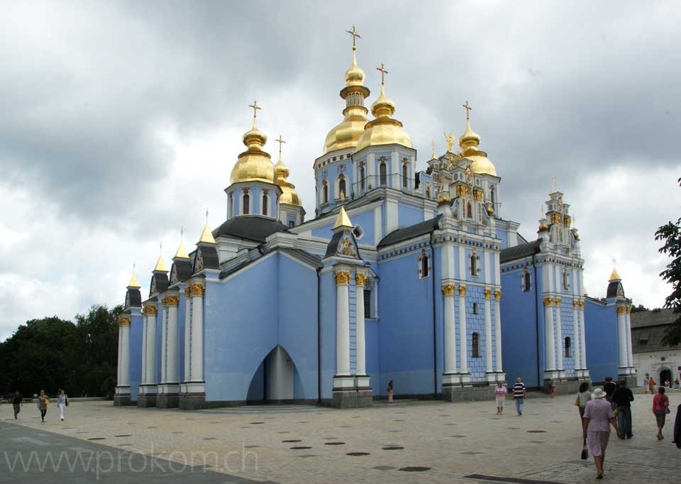 St.-Michaels-Kloster, Kiev: Klosterkirche