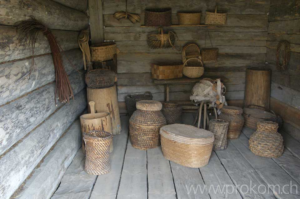 Blick in einen Vorratsraum oder so.