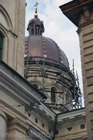 Die barocke orthodoxe Verklärungskirche