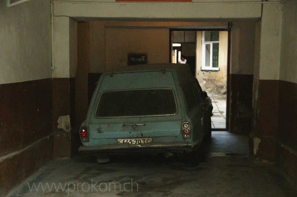 Diese Karosse schämt sich