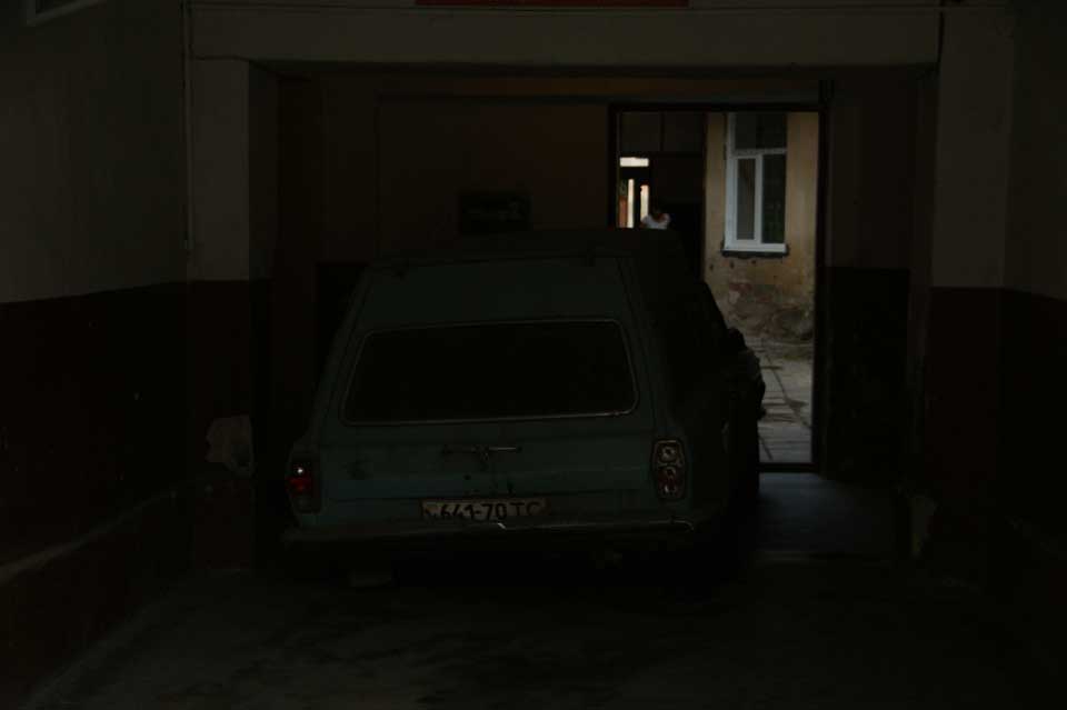 Diese Karosse schämt sich