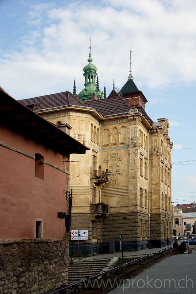 Kornjaktturm und Maria-Entschlafens-Kirche