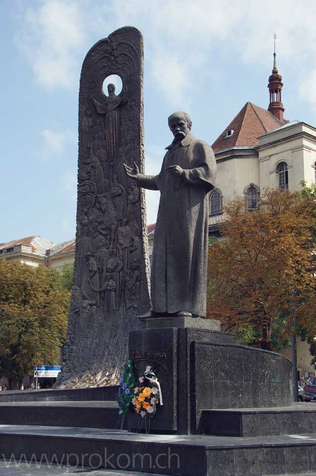 Denkmal für den ukrainischen Nationaldichter Taras Schewtschenko