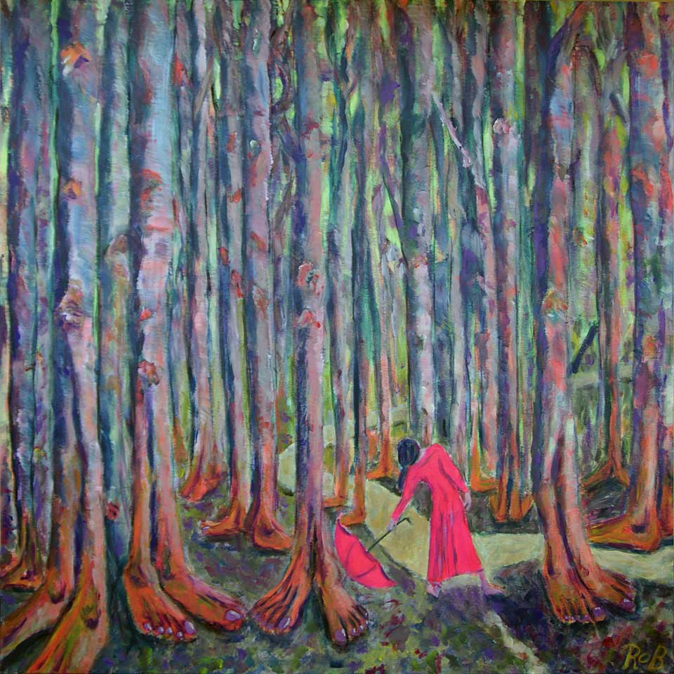 Allein im Wald – Alone in the woods – Одна в лесу