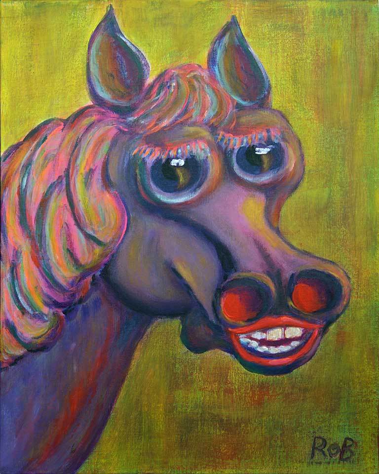Pferdegesicht – Horse face – Лицо лошади
