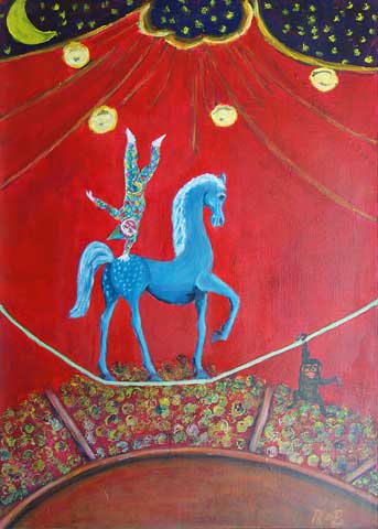 Der blaue Hengst – The blue stallion – Голубой конь